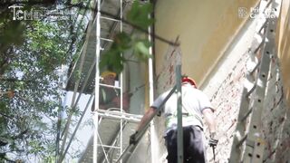  Avansăm cu lucrările de consolidare a blocului din str. Baltagului nr. 17