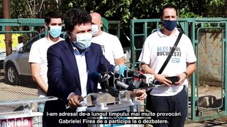 Am invitat-o pe Gabriela Firea la o dezbatere, la atelierele de reparații ale STB, dar a refuzat