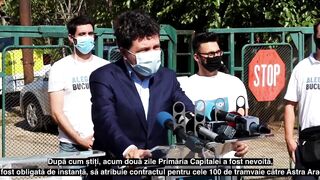 Am invitat-o pe Gabriela Firea la o dezbatere, la atelierele de reparații ale STB, dar a refuzat