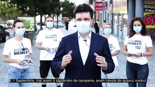 Împreună putem schimba, peste mai puțin de o lună, administrația neperformantă a Bucureștiului