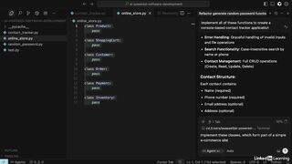 04-generating_classes-AI Powered Software Development Coding Testing And System Design