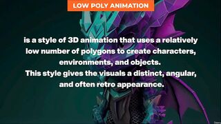 8. 3 - Image Generation - Low Poly Animation - Midjourny