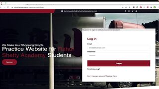26-Demo_of_the_Application_and_Test_Scenarios_which_needs_to_be_automated-Playwright JS TS Automation