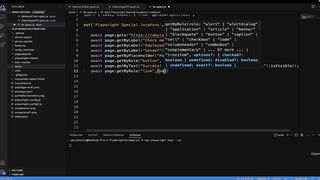 36-Filtering_elements_with_GetByRole_GetByText_and_perform_chaining_methods_in_step-Playwright JS TS Automation
