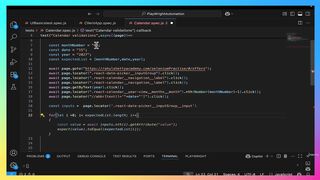 42-End_to_end_example_of_validating_calendars_with_assertion_in_playwright-Playwright JS TS Automation