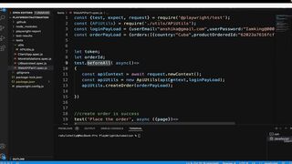 57-Part_2_Refactor_API_calls_from_utils_folder_and_isolate_from_Web_test_logic-Playwright JS TS Automation